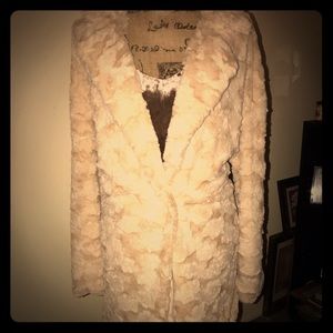 Faux Fur Long Coat